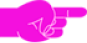 Mão rosa
